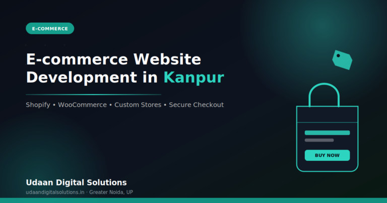 Ecommerce website development in kanpur