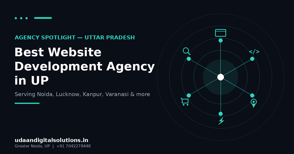 Best website development agency in UP - complete guide by Udaan Digital Solutions
