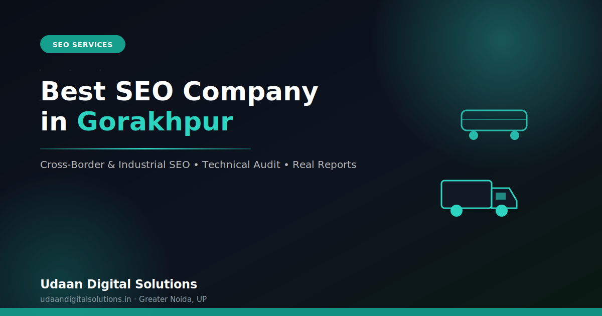 Best SEO company in Gorakhpur - guide by Udaan Digital Solutions