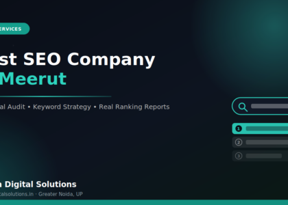 Best seo company in meerut