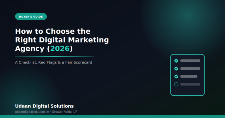 How to choose the right digital marketing agency