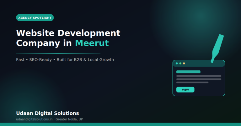 Website development company in meerut