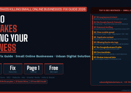 15 SEO Mistakes Killing Small Online Businesses