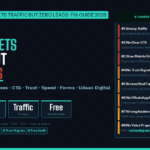 Why website gets traffic but zero leads