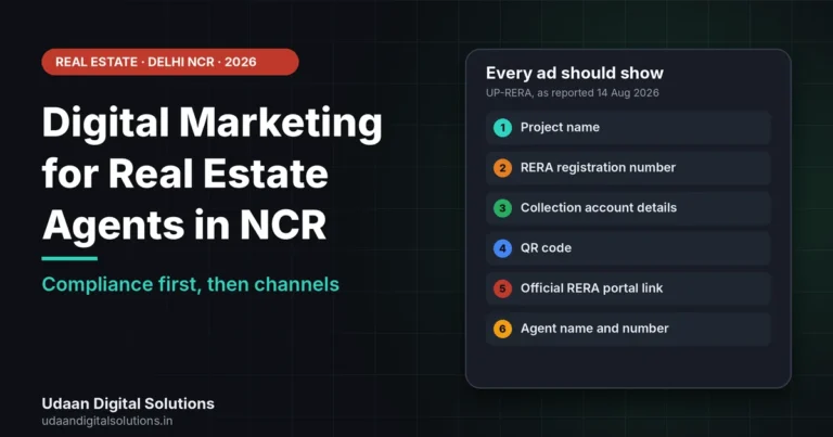 Digital Marketing for Real Estate Agents in Delhi NCR